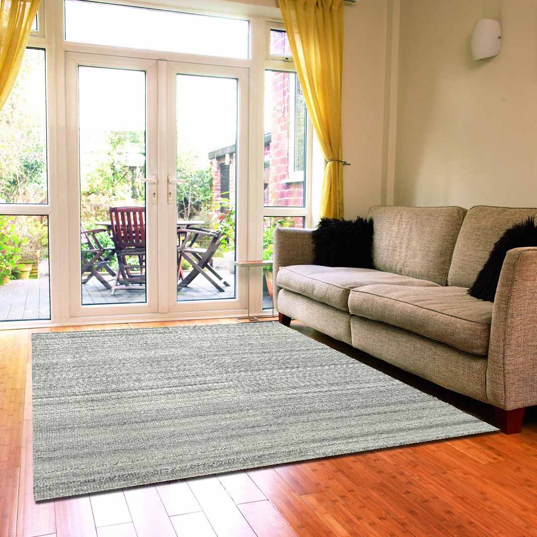 Woven Looms Handknotted Wool Rug