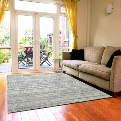 Woven Looms Handknotted Wool Rug