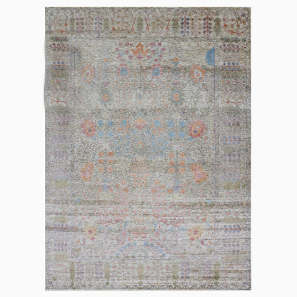 Artisan Weaves Handknotted Hand Spun Wool/Viscose