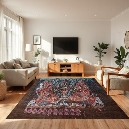 Artisan Weaves Handknotted Wool/Viscose Rug