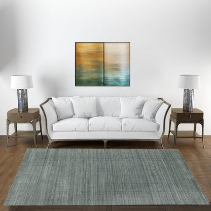 Cosmic Collection Handloom Wool/Viscose Rug.