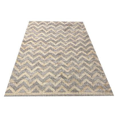 Earthy Elegance  Handknotted Jute Rug
