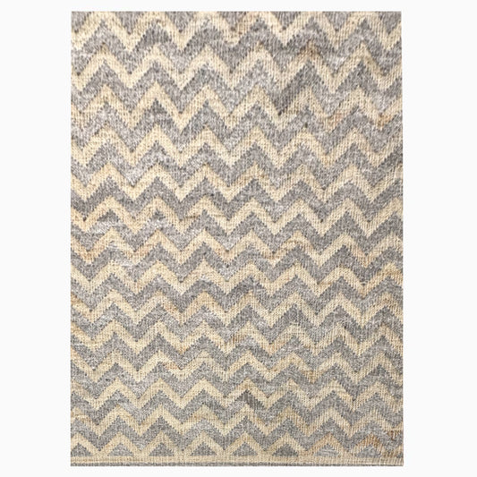 Earthy Elegance  Handknotted Jute Rug