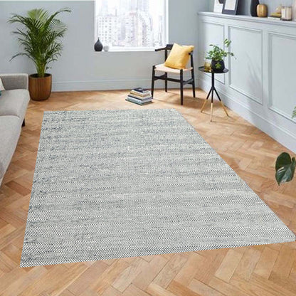 Heritage Hues Handknotted Wool & Jute Rug