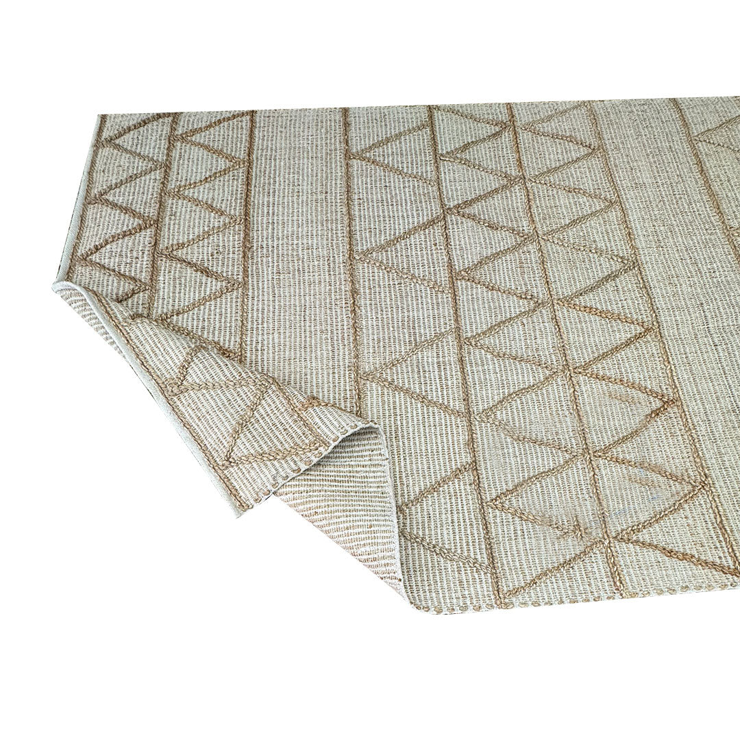 Heritage Hues Handknotted Jute & Cotton Rug