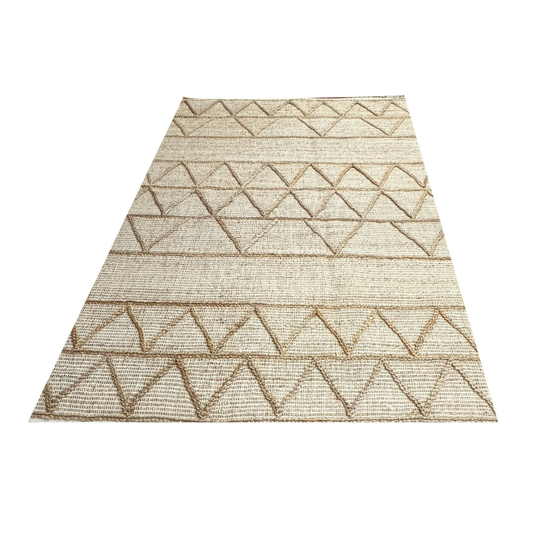 Heritage Hues Handknotted Jute & Cotton Rug