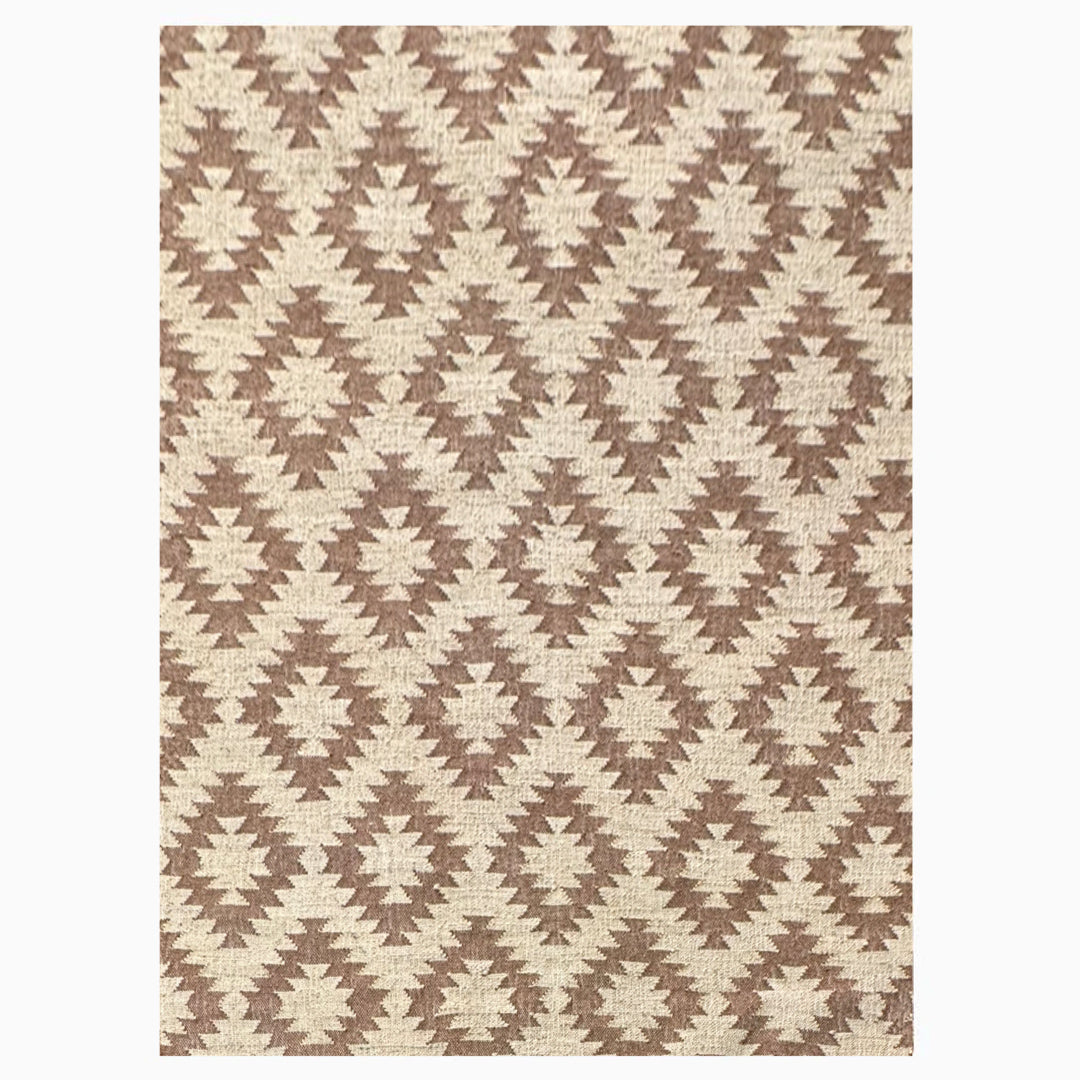 Earthy Elegance  Handknotted Jute Rug