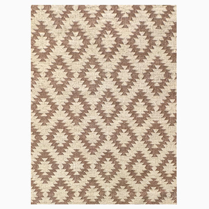 Earthy Elegance  Handknotted Jute Rug