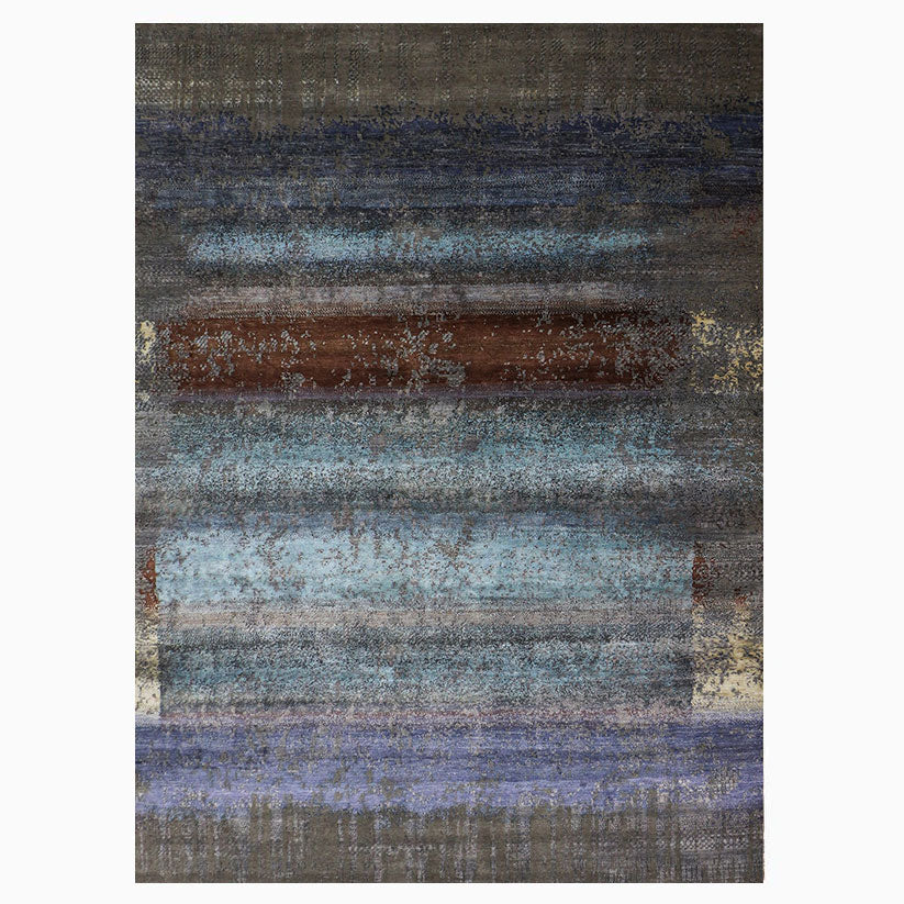 Artisan Weaves Handknotted Handspun Wool/Viscose