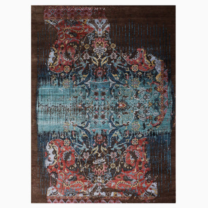 Artisan Weaves Handknotted Wool/Viscose Rug