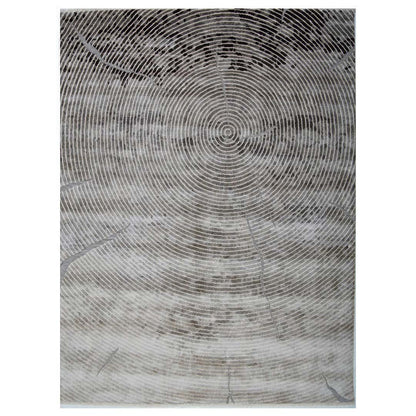 Artisan Weaves Handknotted Bamboo Silk/Zari Rug